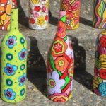5fc8f74e4b5211910205ec1b609b7855 decorated wine bottles painted wine bottles e1515245863736