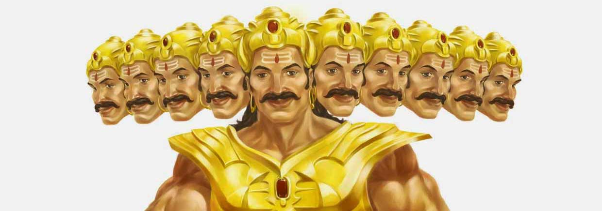 એવાં મંદિરો જ્યાં ભગવાન નહીં પૂજાય છે રાક્ષસ 1 KP.com Ravan1