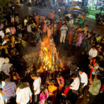 હોલિકા દહન......  હોળી  3 kp holika dahan