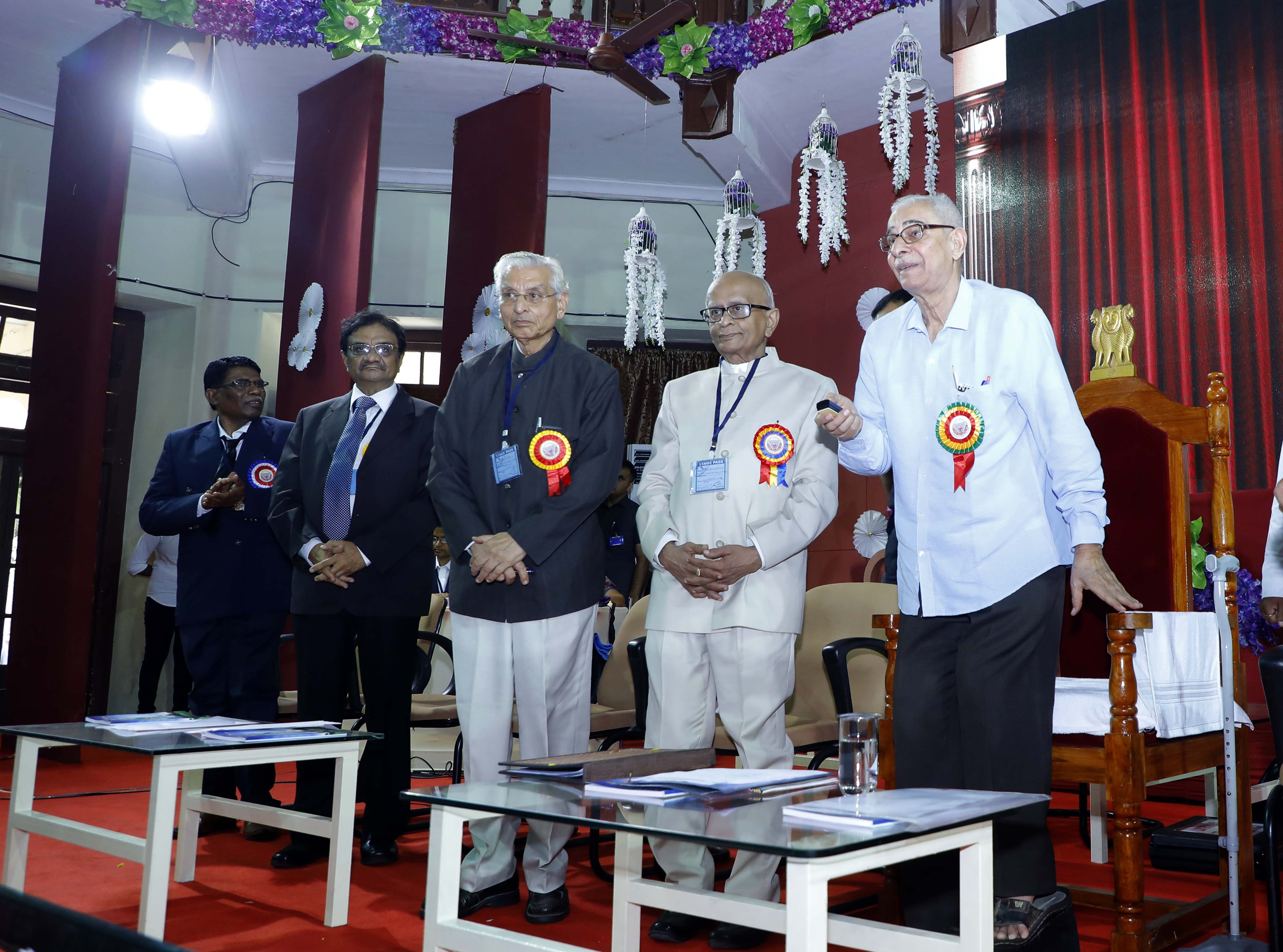 OP Kohli at MTB Arts Collage Surat