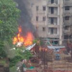 મુંબઇમા ચાર્ટડ પ્લેન ક્રેશ : 5ના મોત 3 kp.complanecrash