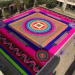 સંસ્કારનગરીમાં કળાનું બેજોડ પ્રદર્શન - મહારંગોળી ઉત્સવ 2018 3 Maha Rangoli