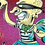 More than one lakh were stolen and fled