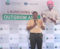 Mr. Karthik Jayaraman MD WayCool Foods on the launch of Outgrow app launch scaled e1646633544653