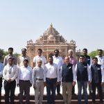 અક્ષરધામ ખાતે ભારતની પ્રથમ પોર્ટેબલ સોલાર રૂફટોપ સિસ્ટમનું ઉદ્ઘાટન થયું 5 All Officials at Akshardham Gandhinagar