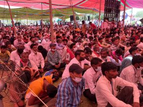 ગાંધીનગરમાં ડેરાના ભક્તો એકઠા થયા, ડેરા સચ્ચા સૌદાના આધ્યાત્મિક સ્થાપના દિવસની ઉજવણી કરી 1 WhatsApp Image 2022 04 25 at 12.50.23 PM e1650885791236