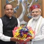 હિમાચલના મુખ્યમંત્રી વડાપ્રધાન સાથે કરી મુલાકાત 2 India Himachal Chief Minister Jairam Thakur Meet India PM Narendra Modi