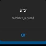 Instagram Error