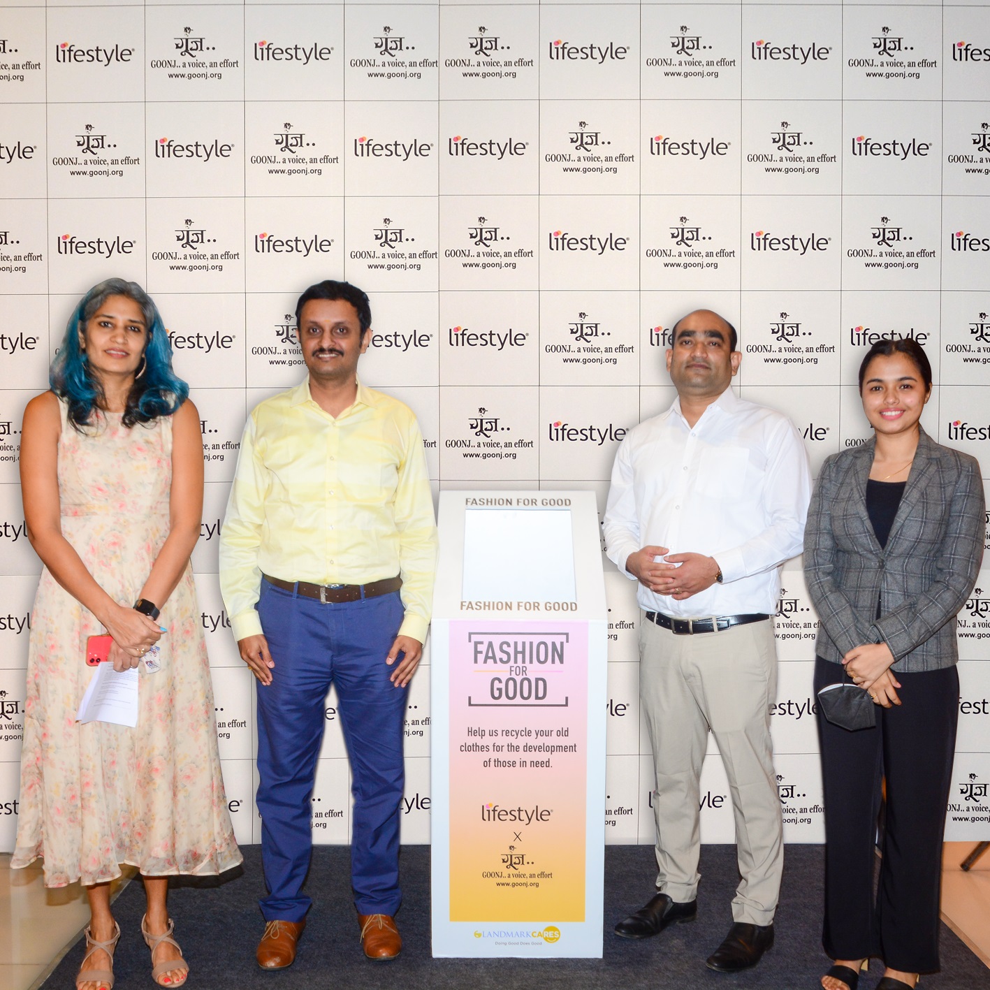 Lifestyle partners with Goonj to drive ‘sustainability with fashion