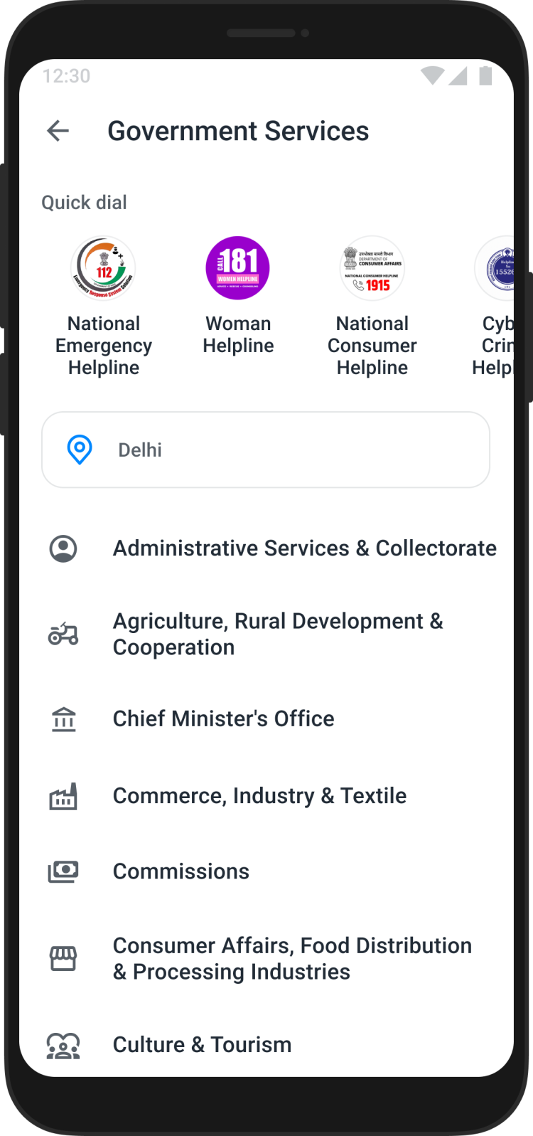 Government Services launched on Truecaller