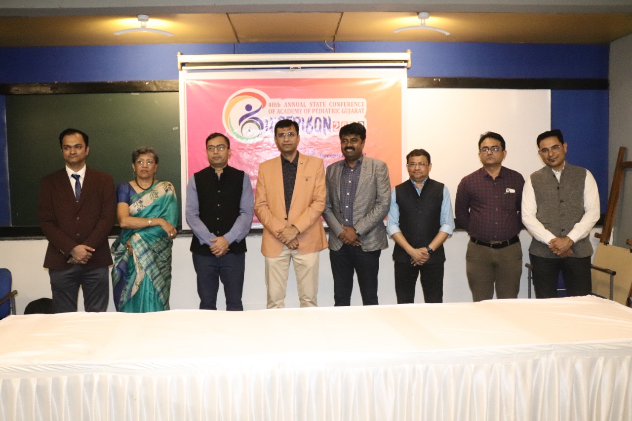 એકેડેમી ઓફ પીડિયાટ્રીક્સ, ગુજરાતની 48મી એન્યુઅલ સ્ટેટ કોન્ફરેન્સ “ગુજપીડિકોન 2022” યોજાશે 1 EVENT PHOTO 1 1