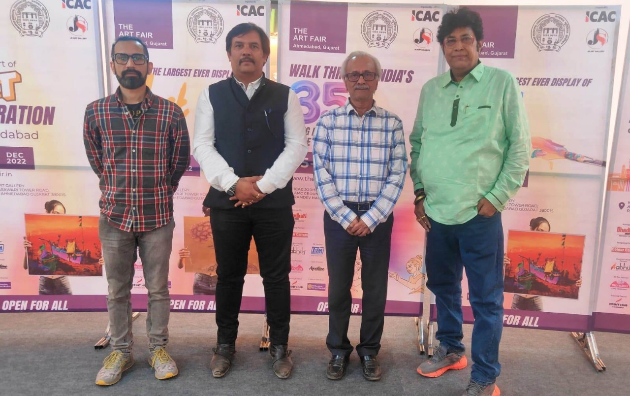 અમદાવાદમાં આર્ટ ફેરમાં 15 આર્ટ ગેલેરી, 150 કલાકારો ભાગ લેશે 1 WhatsApp Image 2022 12 14 at 5.44.17 PM