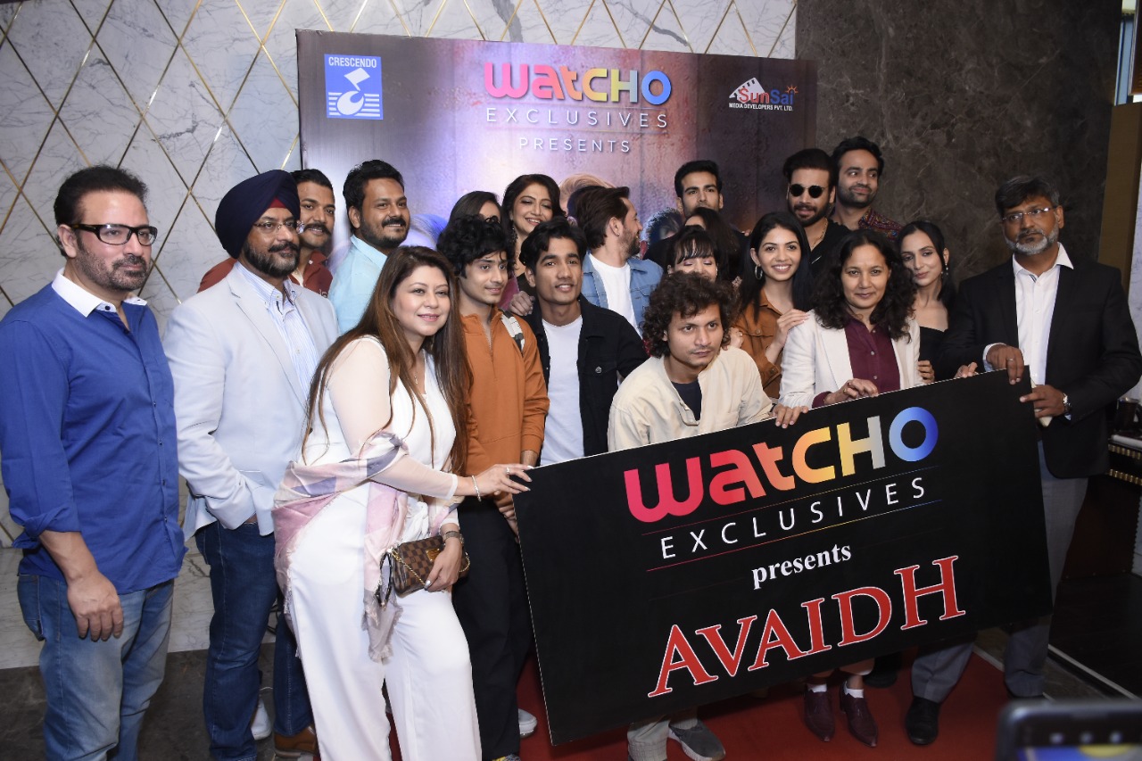 Team Watcho with Avaidh Star Cast