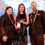 મોડલ અભિનેત્રી નસીમ પઠાણને ગોવામાં ડૉ જીડી સિંઘ દ્વારા પેશન વિસ્ટા ક્રિએટર્સ એવોર્ડથી સન્માનિત કરવામાં આવ્યા 2 IMG 20230309 WA0029 e1678440942990