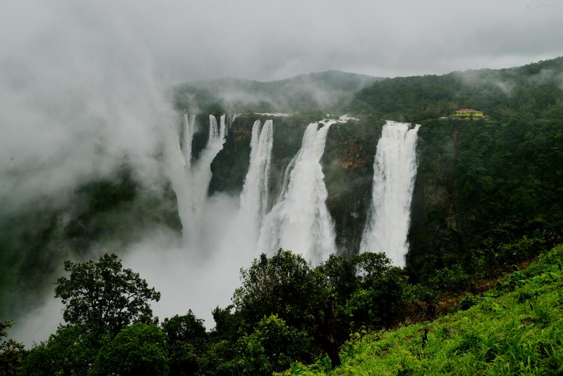 Jog Fallsor Gerosoppa Falls at Sharavathi river.