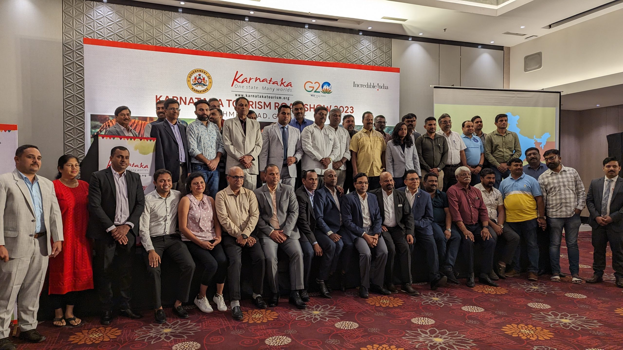 અમદાવાદમાં કર્ણાટક ટુરિઝમ રોડ શોએ તેની અસંખ્ય પ્રવાસન ઓફરોને હાઇલાઇટ કરી 1 PXL 20230822 144047498 scaled