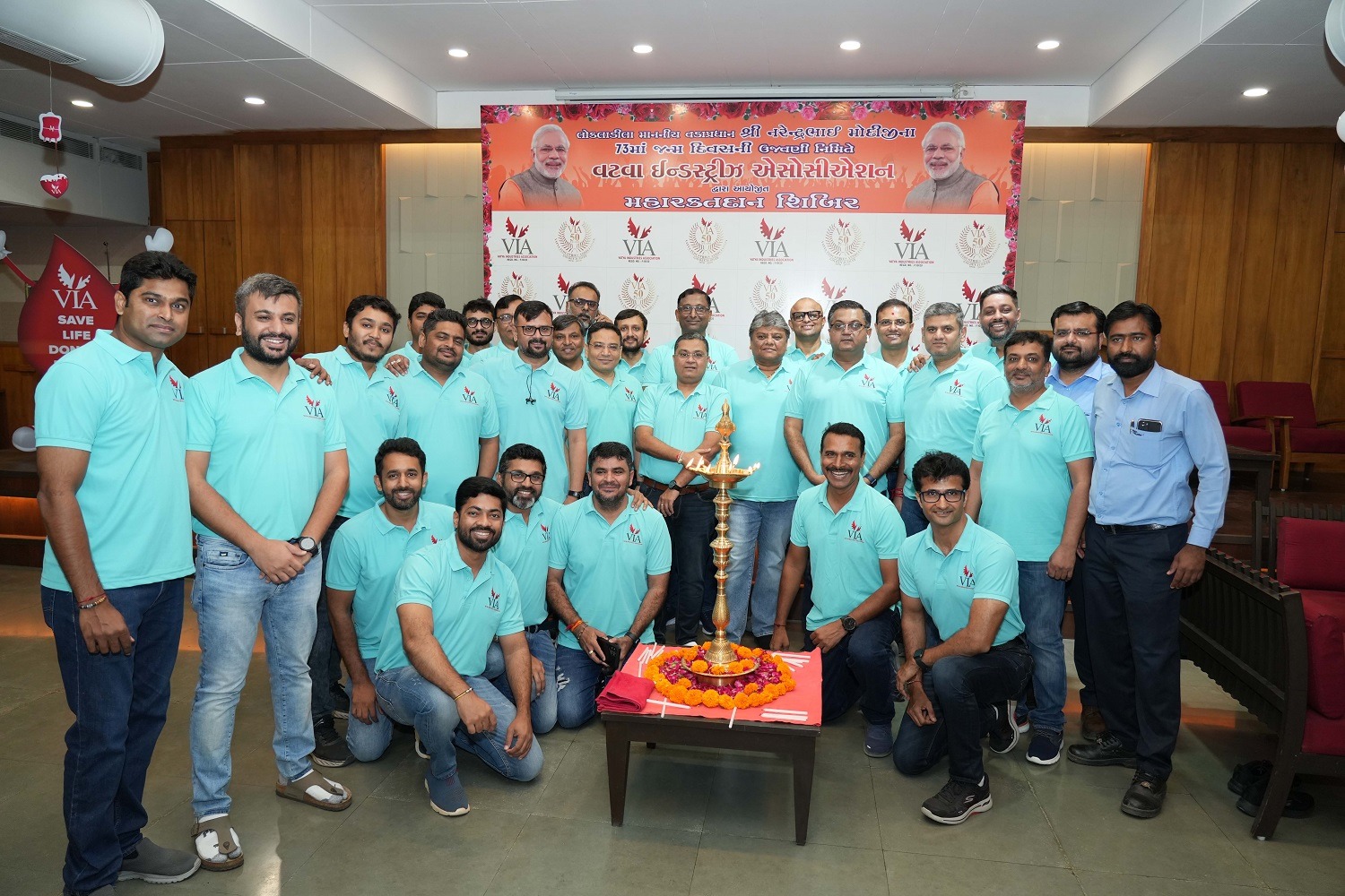 વટવા ઈન્ડસ્ટ્રીઝ એસોસિએશન દ્વારા રેકોર્ડ બ્રેક રકતદાન 1 WhatsApp Image 2023 09 18 at 12.12.08 PM