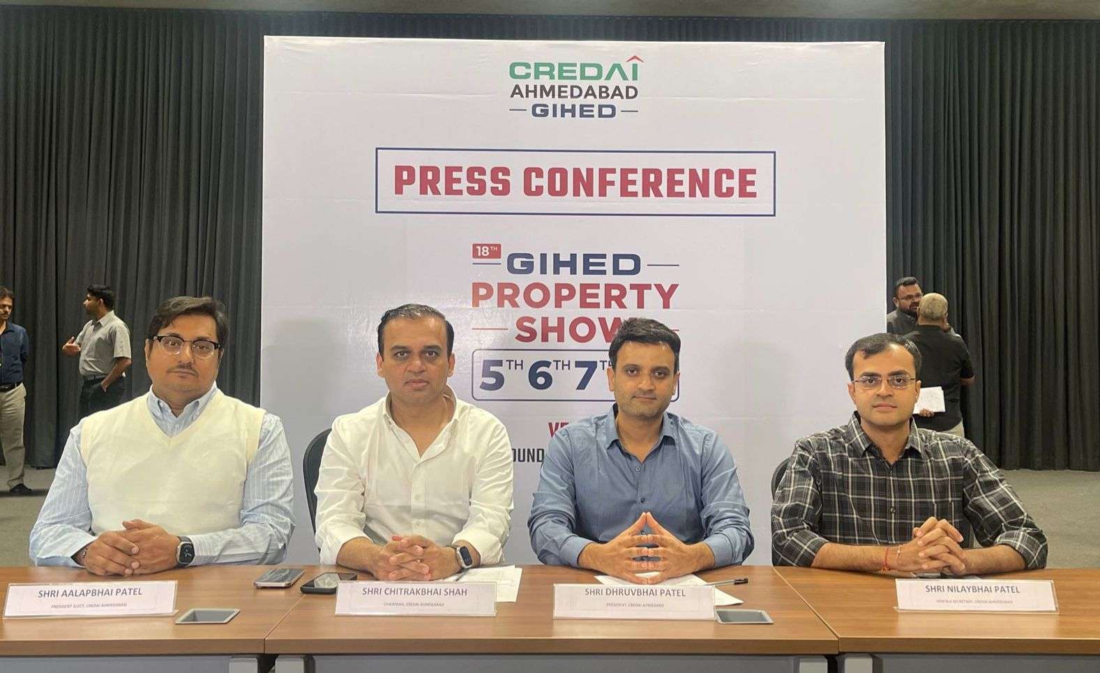 હવે RERA એરિયા મુજબજ મકાનોનું વેચાણ થશે ,સુપર બિલ્ટ અપ એરિયા મુજબ સેલિંગ પદ્ધતિ હવે બંધ -CREDAI અમદાવાદ 1 Credai Photo