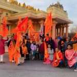 અયોધ્યામાં રામ મંદિરમાં જાન્યુઆરી ૨૦૨૪માં યોજનાર પ્રાણ પ્રતિષ્ઠા સમારોહની ઉજવણી માટે હિન્દુ અમેરિકન સમુદાયના લોકોએ વોશિંગ્ટનમાં કાર રેલી કાઢી 3 ayodhya 1