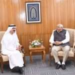 મુખ્યમંત્રીશ્રી ભૂપેન્દ્રની શુભેચ્છા મુલાકાતે ડી.પી.વર્લ્ડ ગ્રુપનાં ચેરમેન અને સી.ઇ.ઓ. શ્રીયુત સુલતાન અહેમદ બિન સુલેમાન 2 DP World