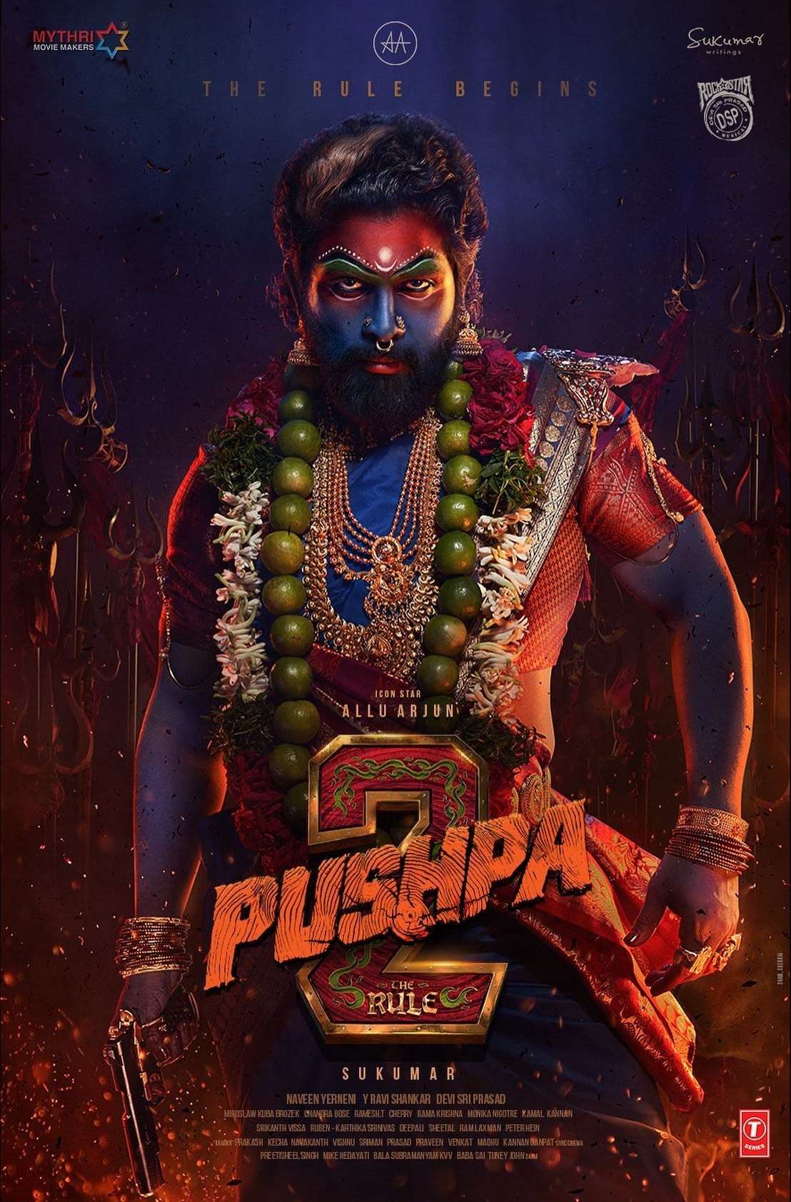 ફિલ્મ પુષ્પા ૨ ની રિલીઝ તારીખ સામે આવી, માત્ર ૨૦૦ દિવસ જ બાકી છે 1 pushparaj