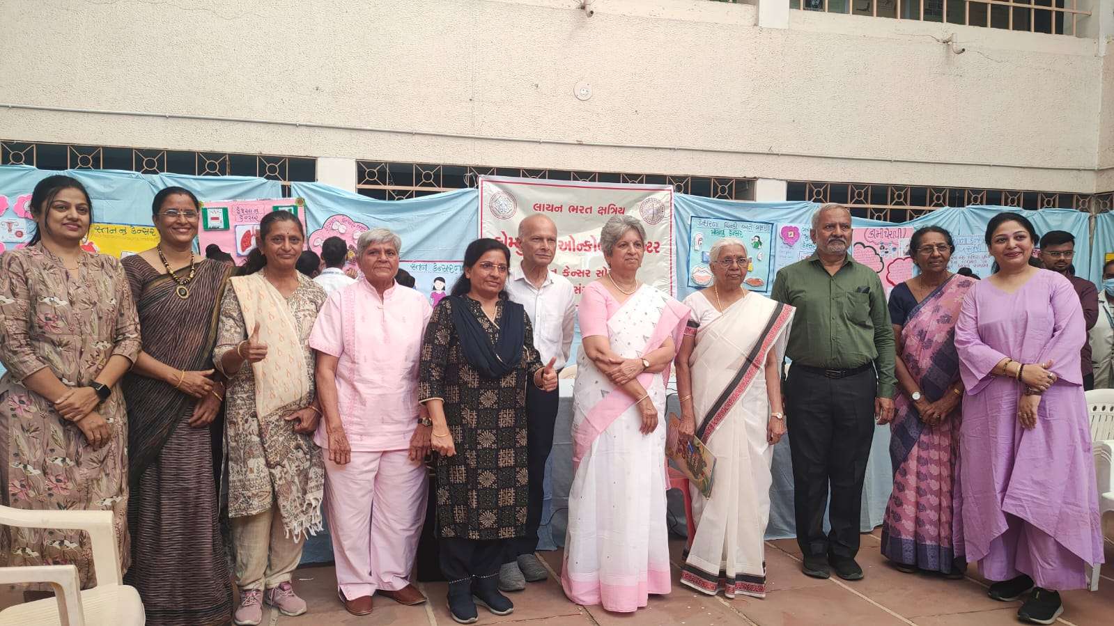 GCRI અને ઇન્દ્રધનુષ અભિયાન ના ઓરેન્જ ટીમ દ્વારા સંયુક્તપણે કેન્સર અવેરનેસ ડેની ઊજવણી 1 CancerDay 6