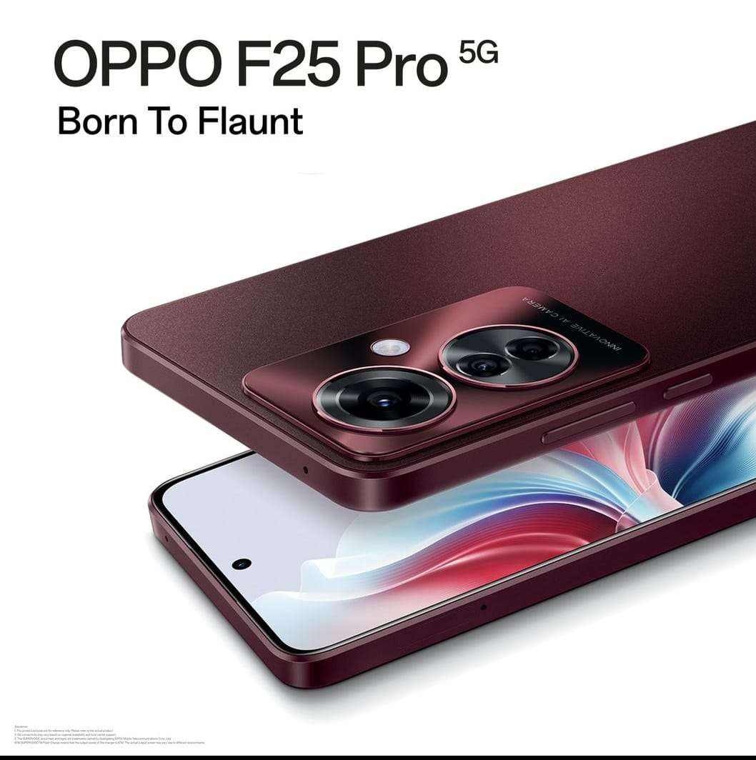 OPPO એ F25 Pro લોન્ચ કર્યો: ફ્રન્ટ અને બેક બંને કેમેરા પર 4K રેકોર્ડિંગ 1 image001