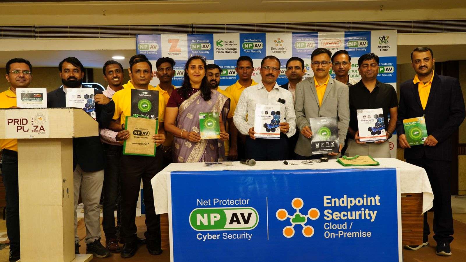 સાયબર ક્રાઇમના વધતા કેસોને લઈને NPAV ઘ્વારા સાયબર સિક્યોરિટી કોન્ફરન્સનું અમદાવાદમાં આયોજન 1 NPAV