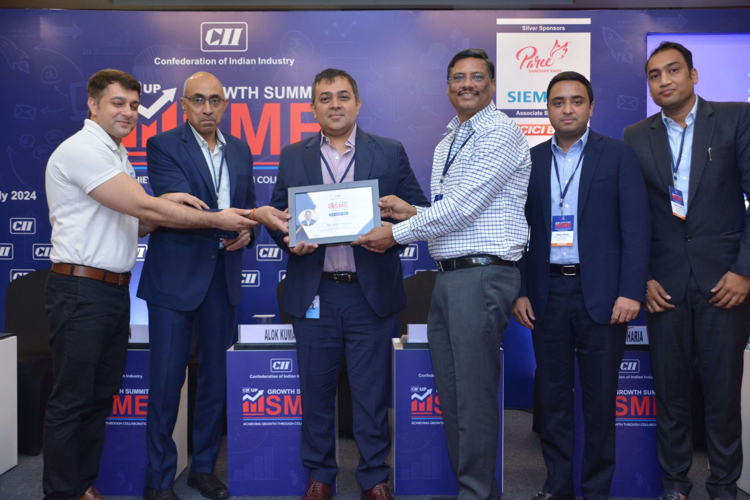 કોન્ફેડરેશન ઓફ ઈન્ડિયન ઈન્ડસ્ટ્રી (CII) એ નોઈડામાં "CII MSME ગ્રોથ સમિટ" નું આયોજન કર્યું 1 CII 2 scaled