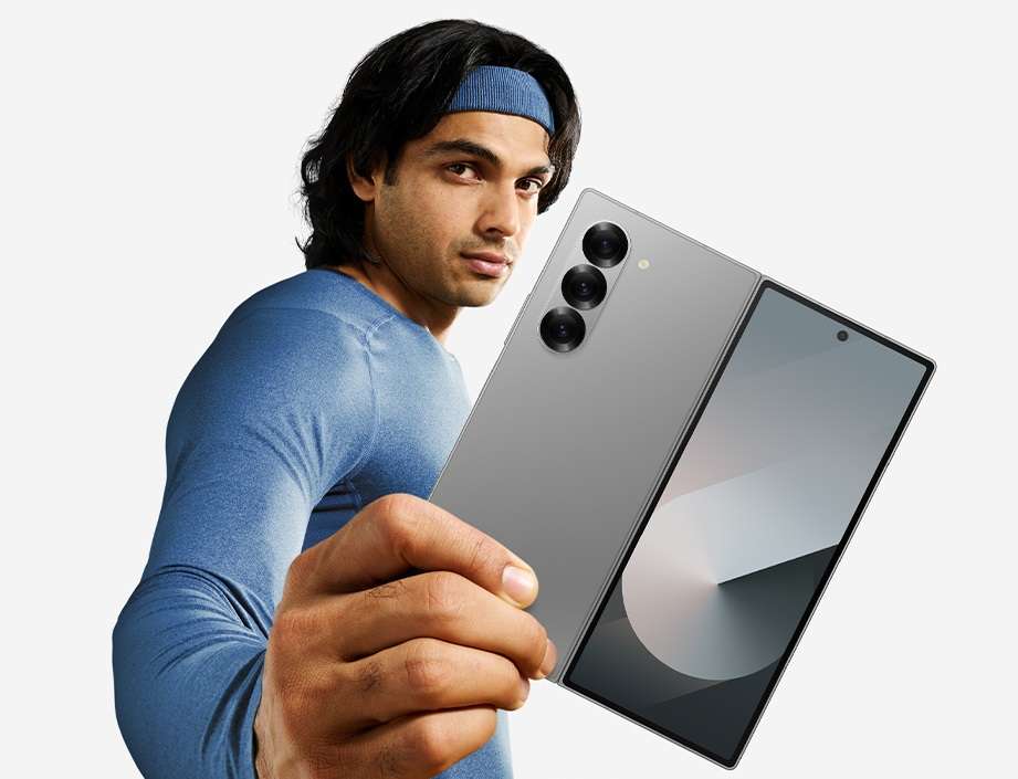 Samsung has unveiled the 'India Cheers for Neeraj' Campaign. 1 Samsung Neeraj Chopra