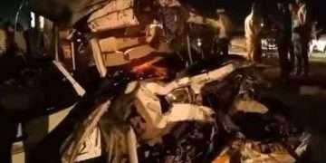 terrible accident occurred in Sirohi near Ambaji, 6 people died