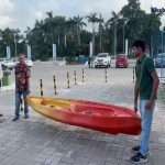 man from Vadodara bought a boat after being fed up with floods