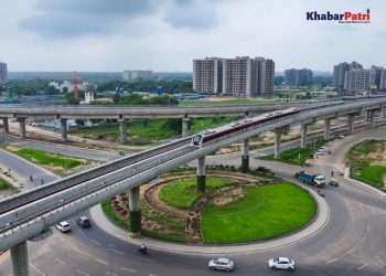 PM Modi inaugurated the metro between Ahmedabad and Gandhinagar