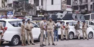 Police alert after stone pelting at Ganesh pandal in Surat