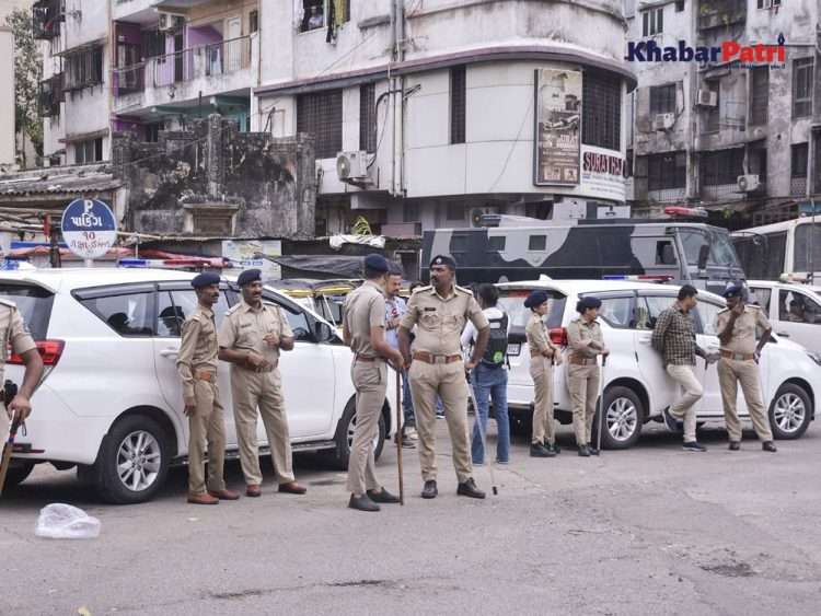 Police alert after stone pelting at Ganesh pandal in Surat