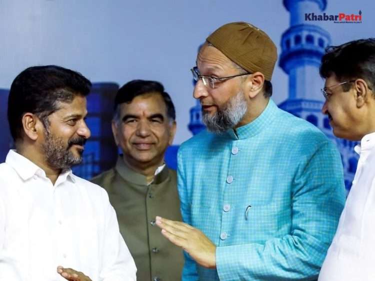 Telangana CM Revanth Reddy praised Asaduddin Owaisi