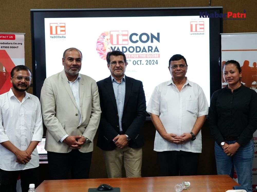 TiEcon Vadodara 2024 is ready to "Innovate for the Globe" with over 1,000 attendees expected. 1 tiecon