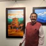 65 વર્ષે પોતાના આર્ટના શોખને જીવંત કરતા અમદાવાદી રૂપેશ શાહ 2 Rupesh Shah Art 1
