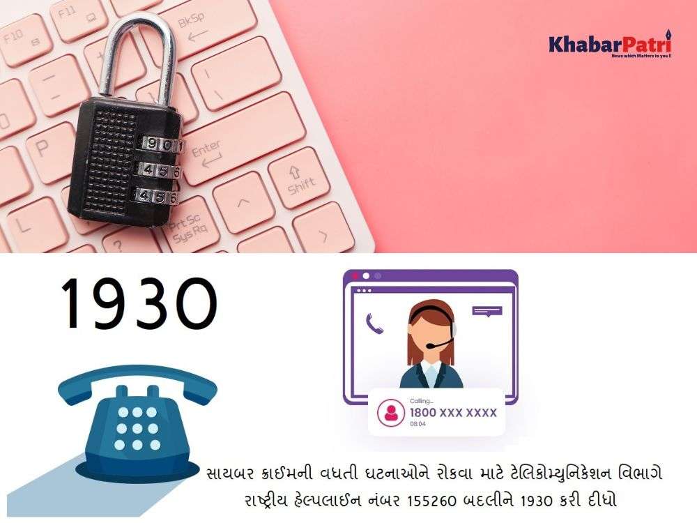 કામના સમાચાર : ઓનલાઇન છેતરપિંડની બનો તો સૌથી પહેલા કરો આ કામ, કેન્દ્ર સરકારે જાહેર કર્યો હેલ્પલાઇન નંબર 1 pin