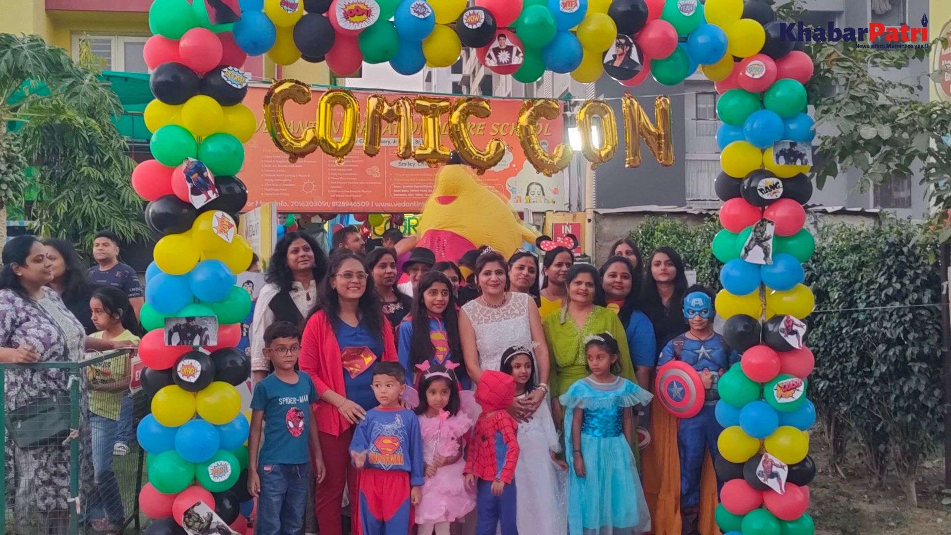 વેદાંત ઇન્ટરનેશનલ પ્રિસ્કુલ સાઉથ બોપલ અને શીલજ ઘ્વારા એક અદભૂત કોમિક-કોન ફેસ્ટિવલની ઉજવણી કરાઈ 1 Vedant 3