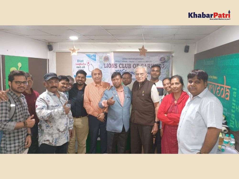લાયન્સ ક્લબ ઓફ સરખેજ અને બેનમૂન ફાર્મા રિસર્ચ પ્રાઇવેટ લિમિટેડ દ્વારા ડાયાબિટીસ ચેક અપ કેમ્પનું આયોજન કરાયું 1 Lions club