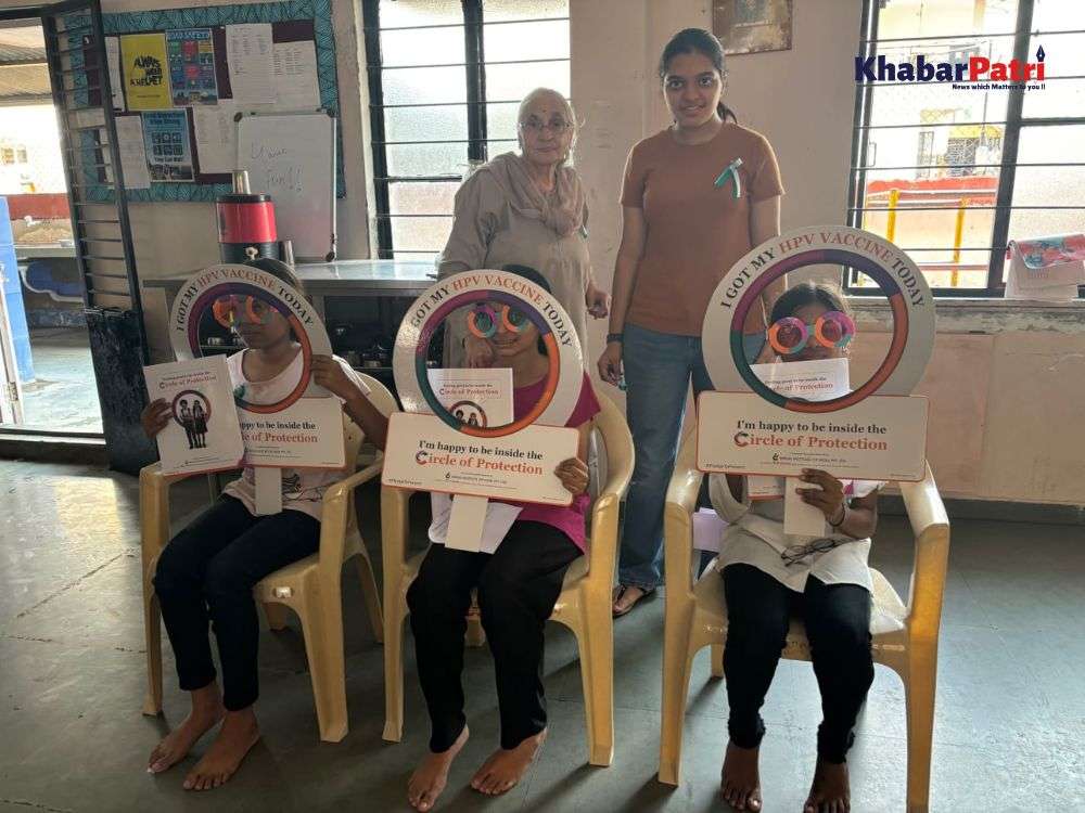 VKFના વોલેન્ટિયર દ્વારા વંચિત છોકરીઓ માટે સર્વાઇકલ કેન્સરની રસીનું ભંડોળ એકત્ર કરાયું 1 VKF