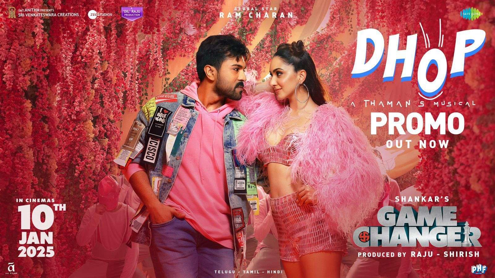 ગ્લોબલ સ્ટાર રામ ચરણના ગેમ ચેન્જર તરફથી 'ધોપ'નો પ્રોમો રિલીઝ થયો 1 WhatsApp Image 2024 12 20 at 13.46.54