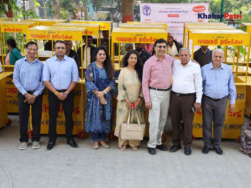 વાઘ બકરી ટી ગ્રુપે BPA સાથે મળીને દિવ્યાંગો માટે આજીવિકા પ્રોજેક્ટ શરૂ કર્યો 1 wagh bakari 1