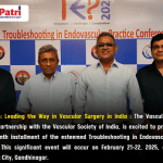 વાસ્ક્યુલર સોસાયટી ઓફ ઈન્ડિયા અને વાસ્ક્યુલર સોસાયટી ઓફ ગુજરાત દ્વારા 21 અને 22 ફેબ્રુઆરી એ TEPCON-2025 આંતરરાષ્ટ્રીય કોન્ફરન્સનું આયોજન 3 KP Tapcon Copy