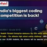 Codingal and Hewlett Packard Enterprise proudly present the fifth online edition of HPE CodeWars 2025 India – the ultimate coding challenge for high school students. 2 KP Codingal