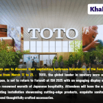 TOTO warmly invites you to discover their captivating bathroom installation at the Forum during ISH 2025, taking place from March 17 to 21. 3 TOTO