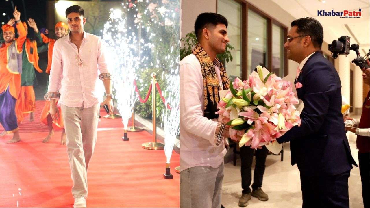 ધ લીલા ગાંધીનગર ખાતે ગુજરાત ટાઇટન્સ ટીમનું ત્રીજી વખત ભવ્ય સ્વાગત 1 leela