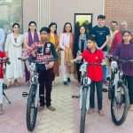 પ્રયાસ પબ્લિક ચેરીટેબલ ટ્રસ્ટ દ્વારા વંચિત બાળકોને સાયકલનું વિતરણ કરાયું 2 prayas