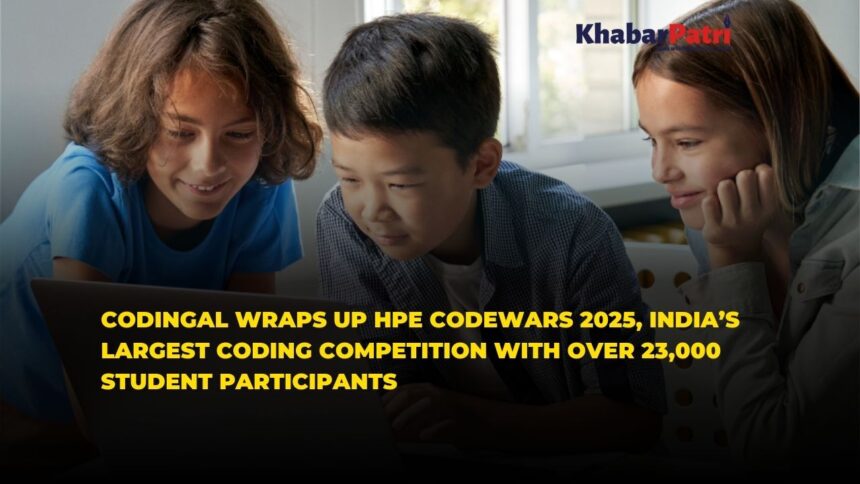 Codingal Wraps Up HPE Code Wars 2025, India’s Largest Coding Competition with Over 23,000 Student Participants 1 KP COdingal
